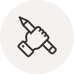 上に上がるグラフ